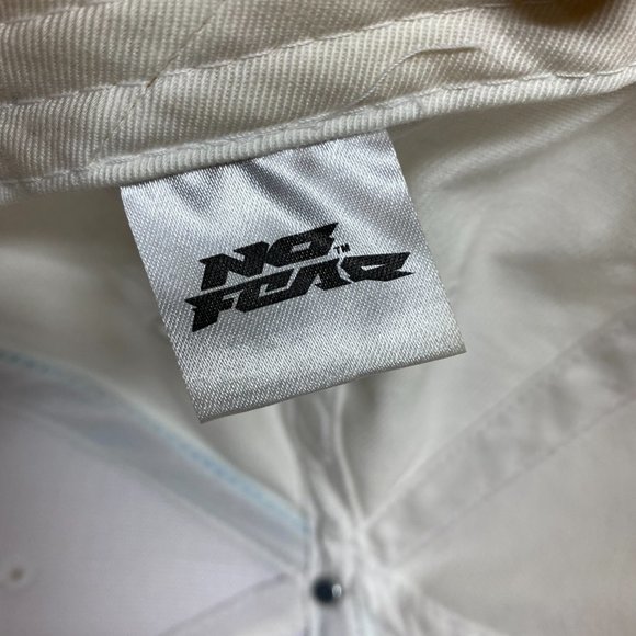 Vintage NO FEAR Headwear BOYS Size Baseball Hat Cap Embroidered Y2K - STAINS - Picture 8 of 13